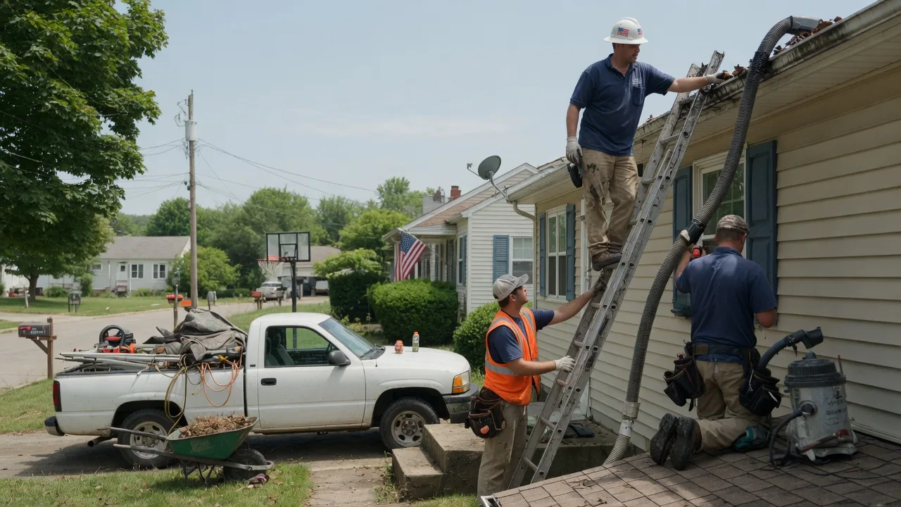 Gutter Installation in Illinois near me